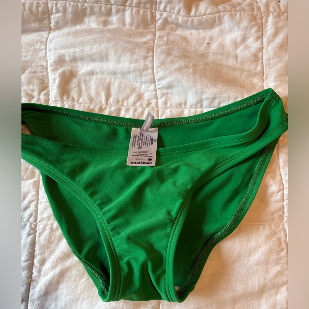Green Patagonia Bikini Bottoms